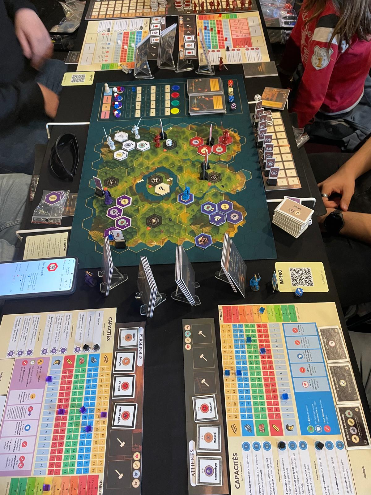 Joueurs autour d'IMPERO